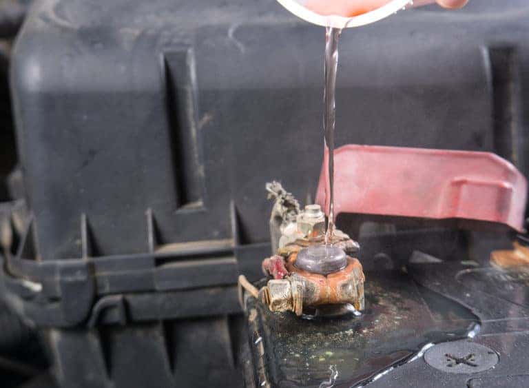 Corrosion on Car Battery Santa Fe NM Land Rover Santa Fe