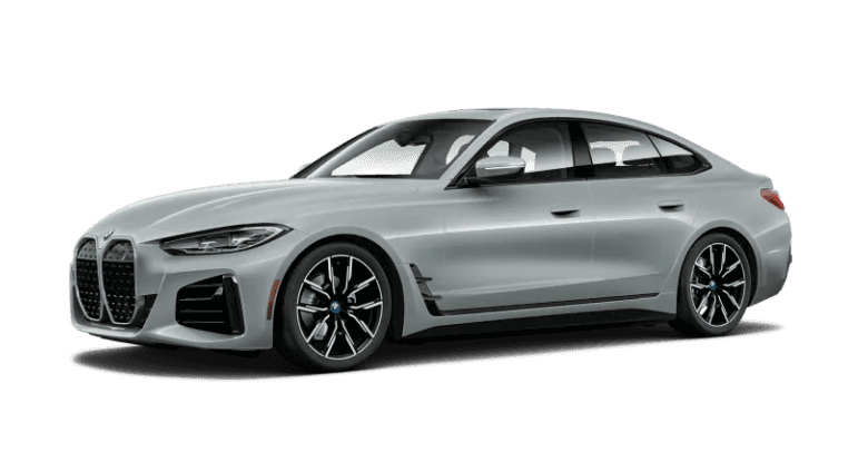 Silver BMW i4 M50
