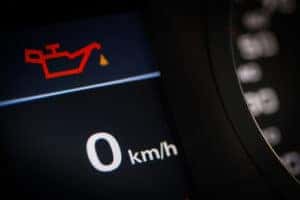 Oil Change Warning Light