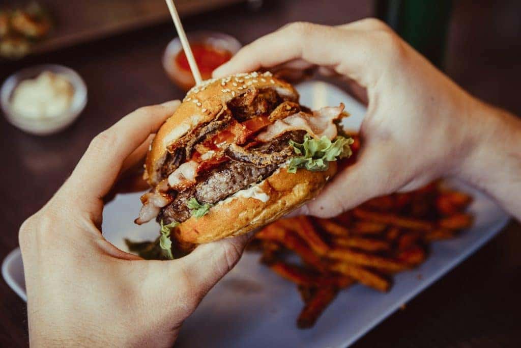 Burger and Fries