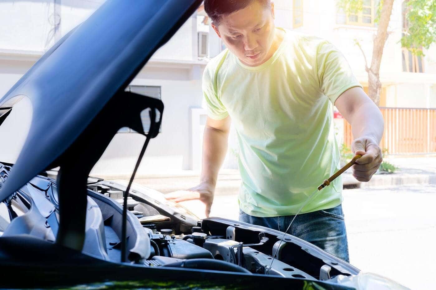 Synthetic Oil check oil