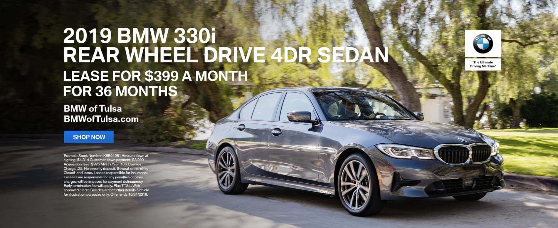 2019_BMW_Tulsa_330i_Lease_Offer