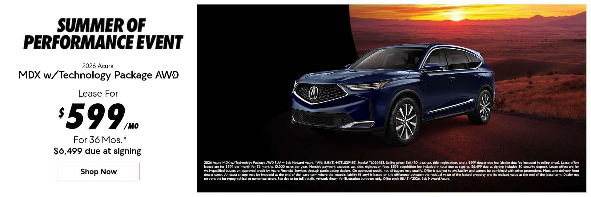 MDX w/Technology Package
