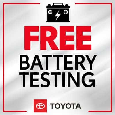 Free Battery Testing