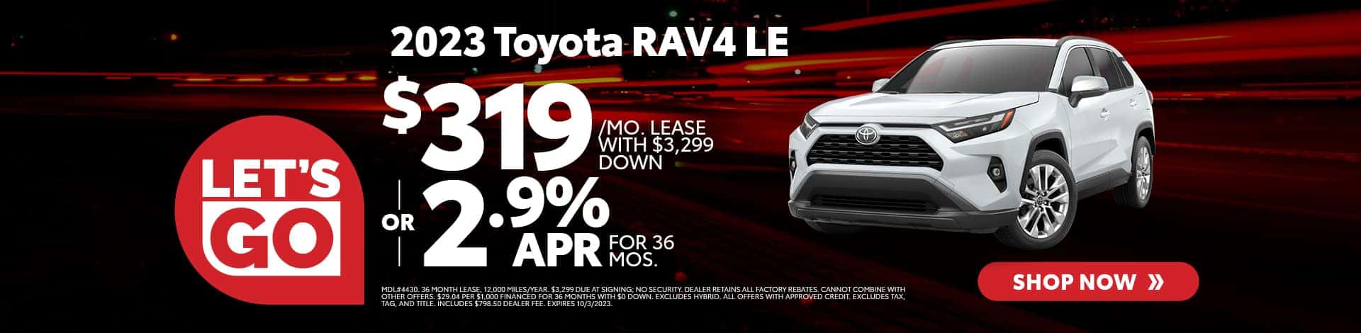 2023 Toyota Rav4 LE