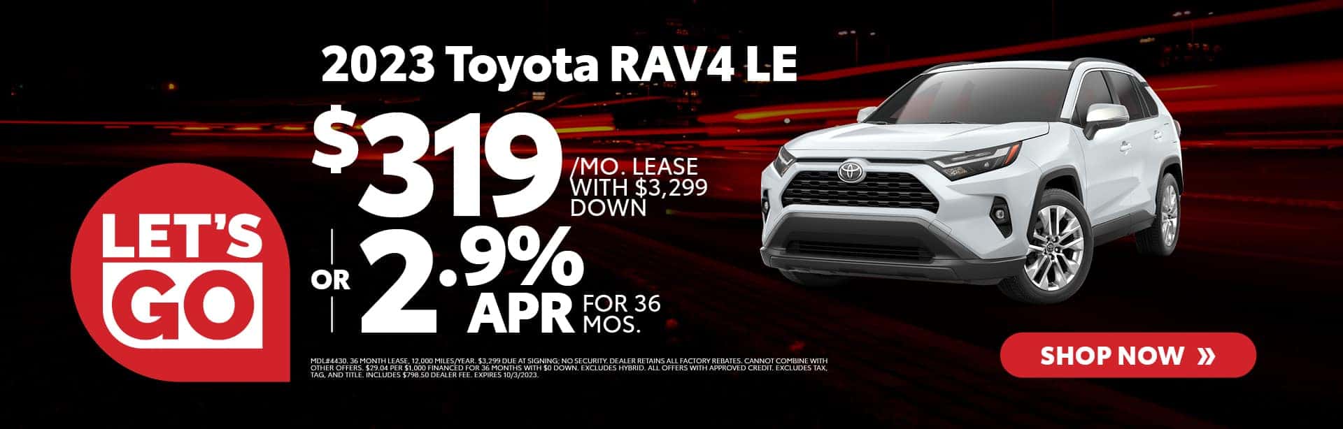 2023 Toyota Rav4 LE