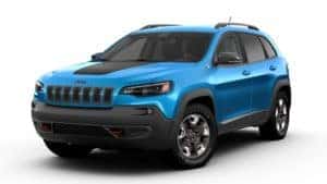 Hydro Blue Pearl Coat Jeep Cherokee