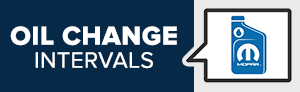 Oil Change Intervals