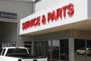 Service and parts