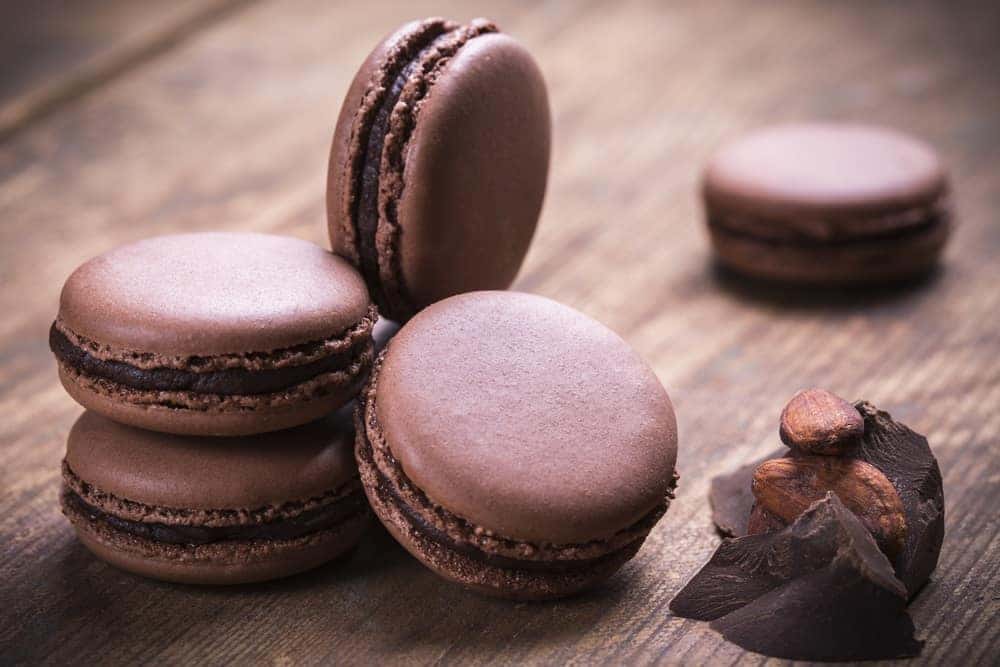 Chocolate Macarons
