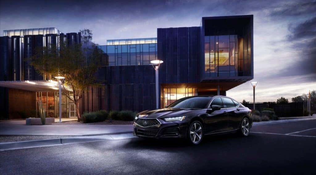 2021 Acura TLX Advance Parked