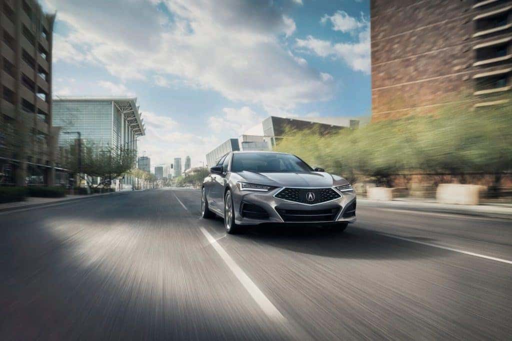 2021 Acura TLX Driving