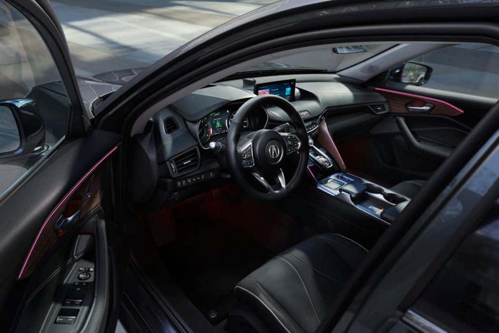 2021 Acura TLX Interior View from Drivers Side