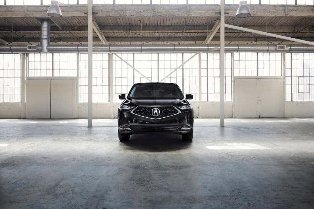black acura vehicle