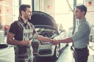 getting service done on used vehicle