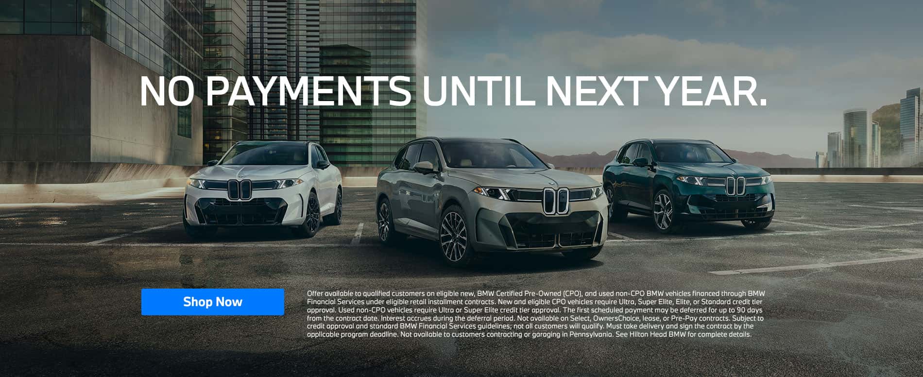 No Payments Until Next Year