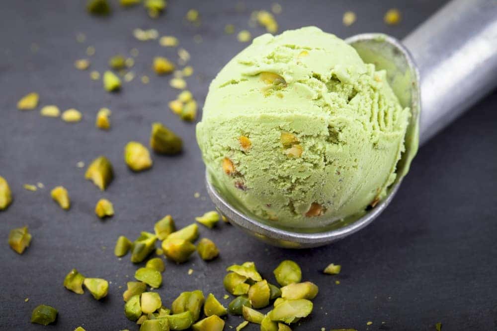 Pistachio Almond Ice Cream
