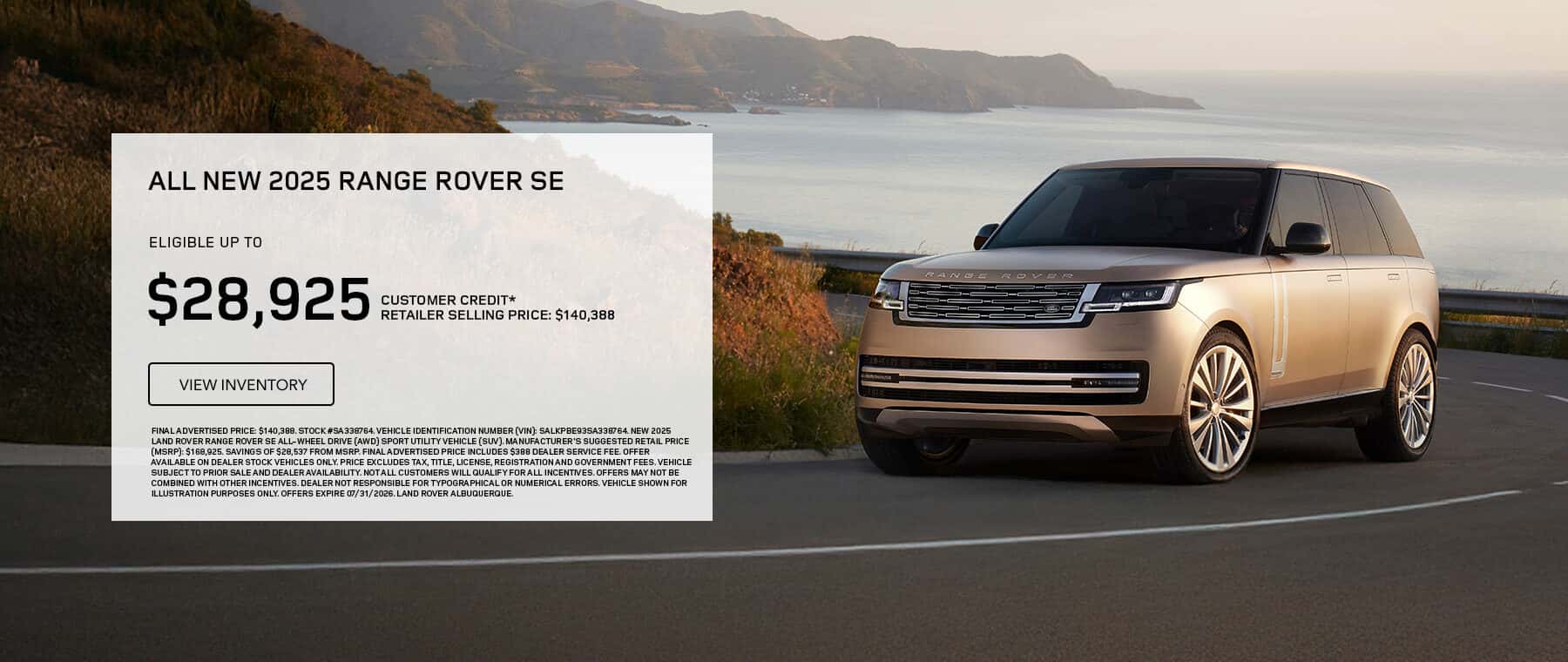 Range Rover SE