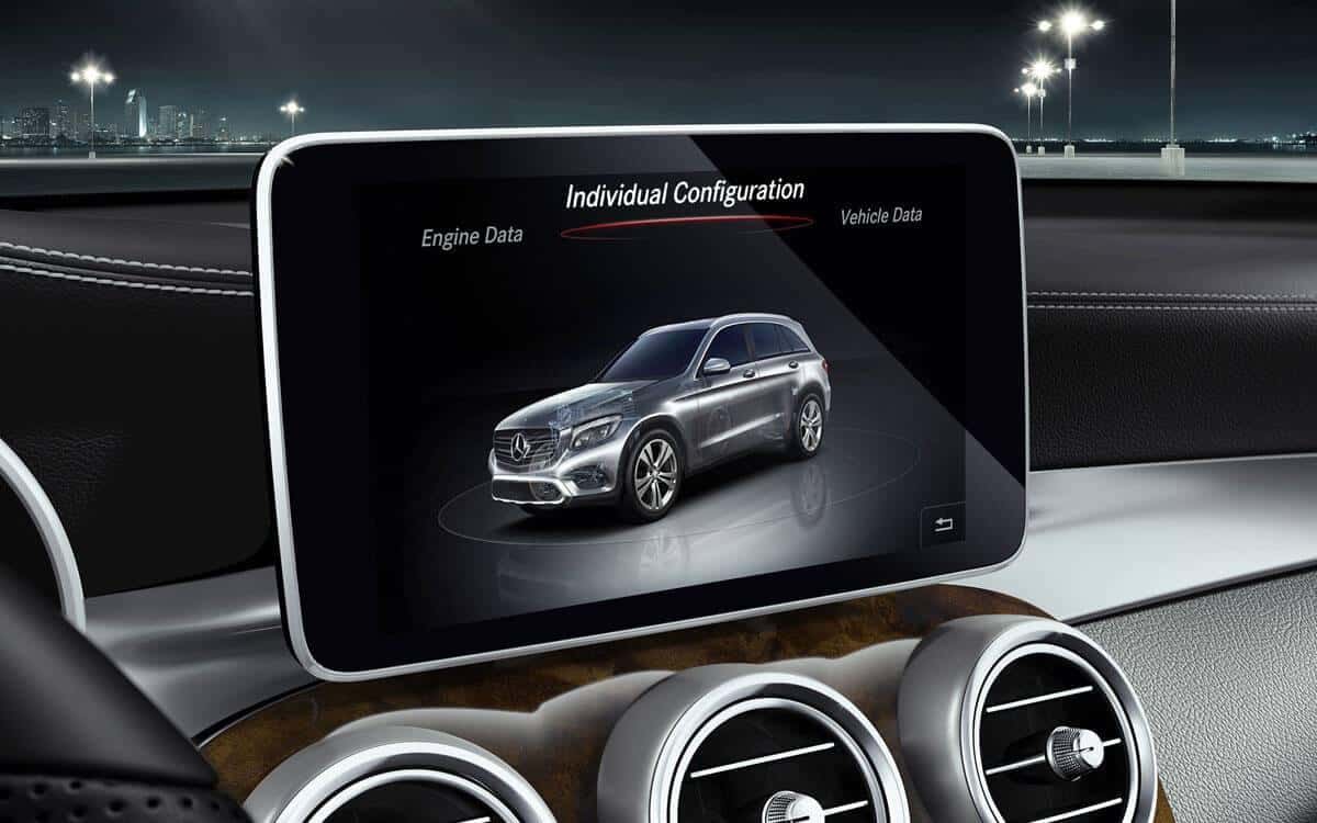 2017 GLC rearview camera