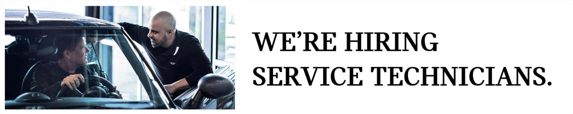 Hiring Service Technicians