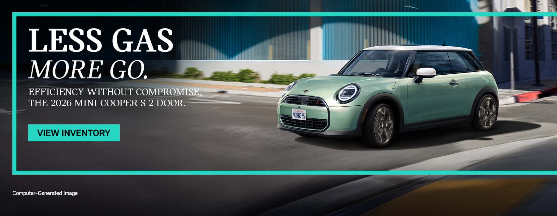 Green MINI.