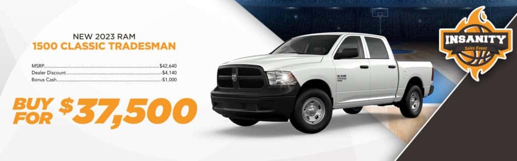 NEW 2023 RAM 1500 CLASSIC TRADESMAN