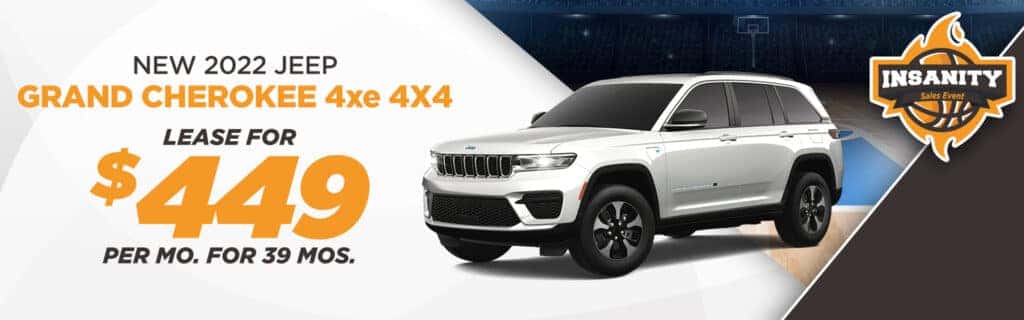 NEW 2022 JEEP GRAND CHEROKEE 4XE 4X4