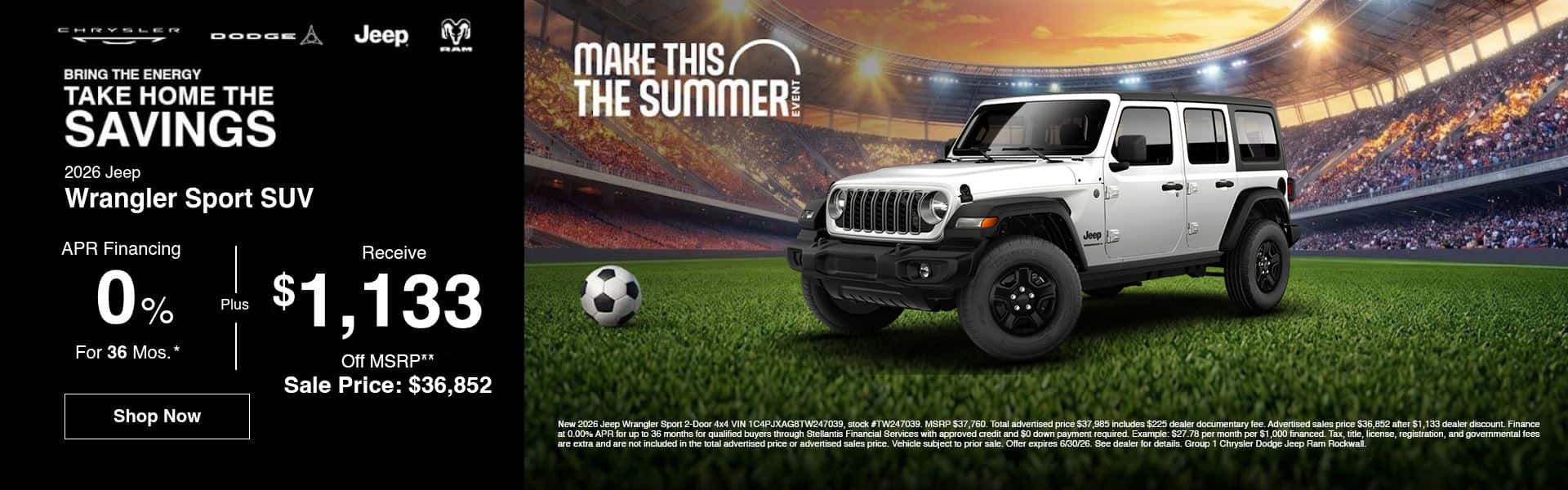 Wrangler Sport
