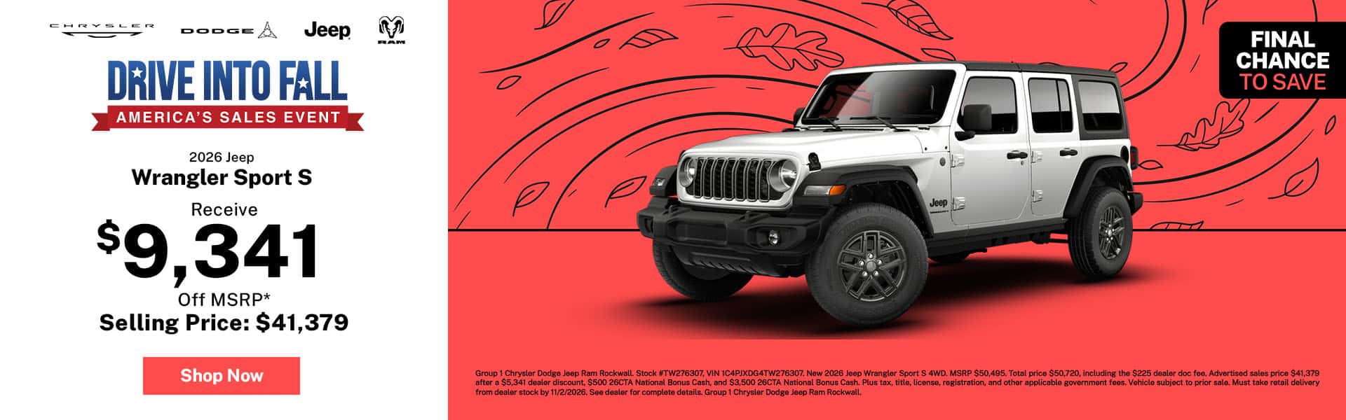 Wrangler Sport S