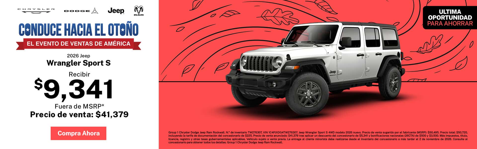 Wrangler Sport S