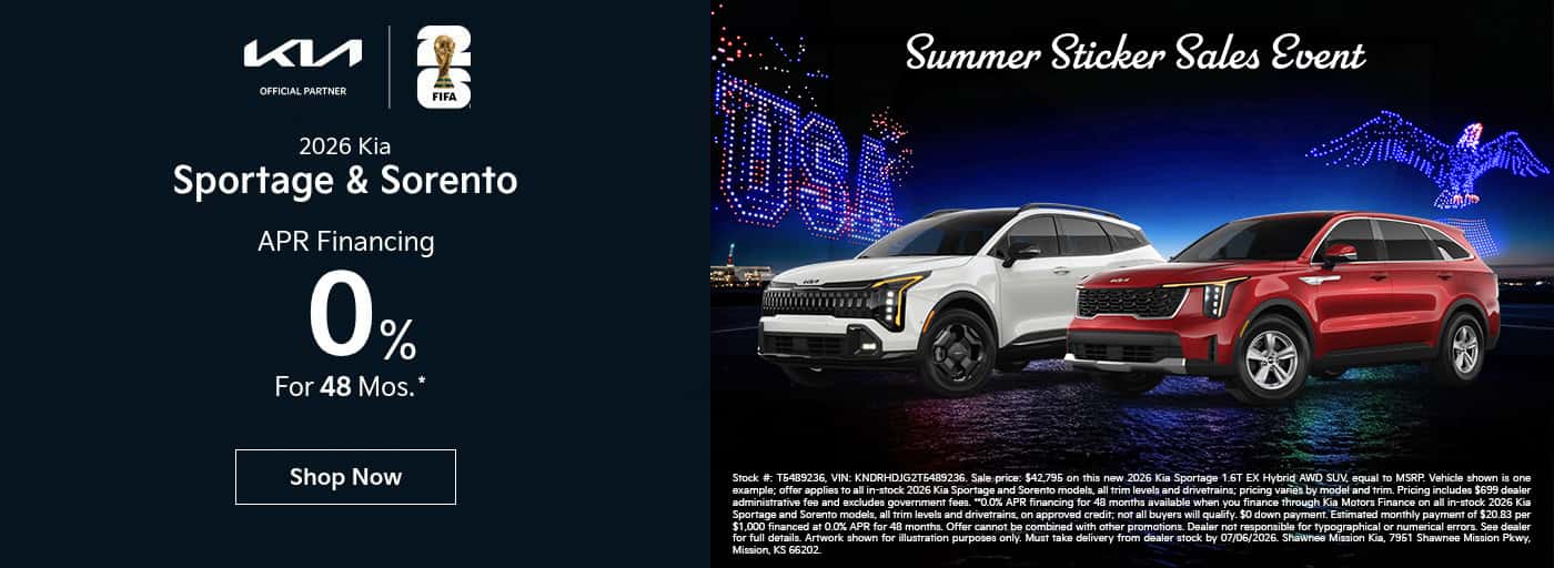 Sportage & Sorento Trim Levels