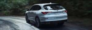 2025 mdx driving on road