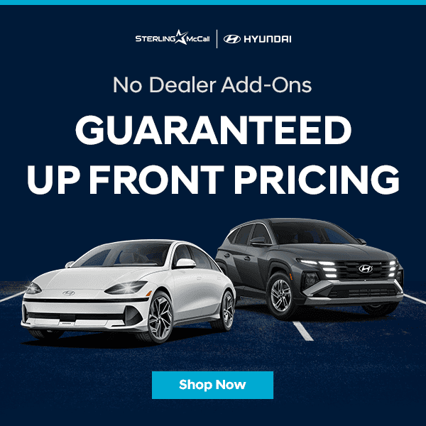 Guaranteed Up Front Pricing. No Dealer Add-Ons