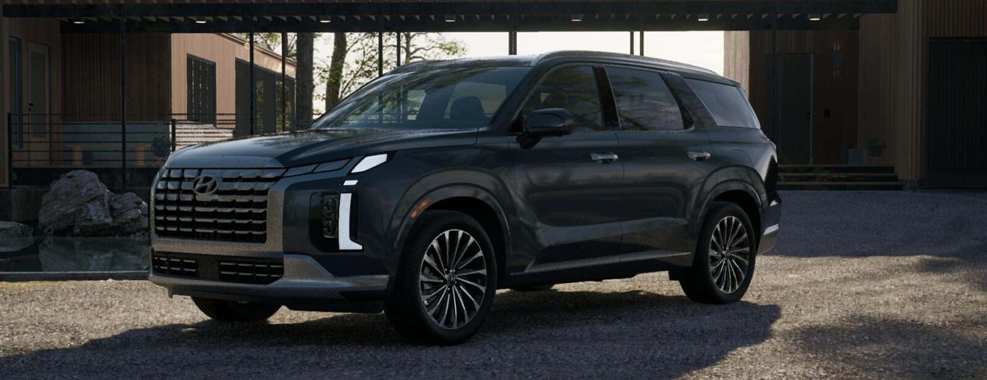 2025 palisade parked in front of house