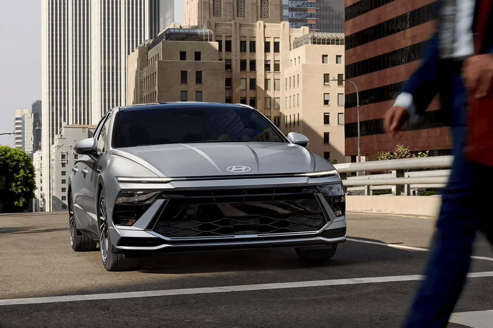 2026 hyundai sonata driving in city