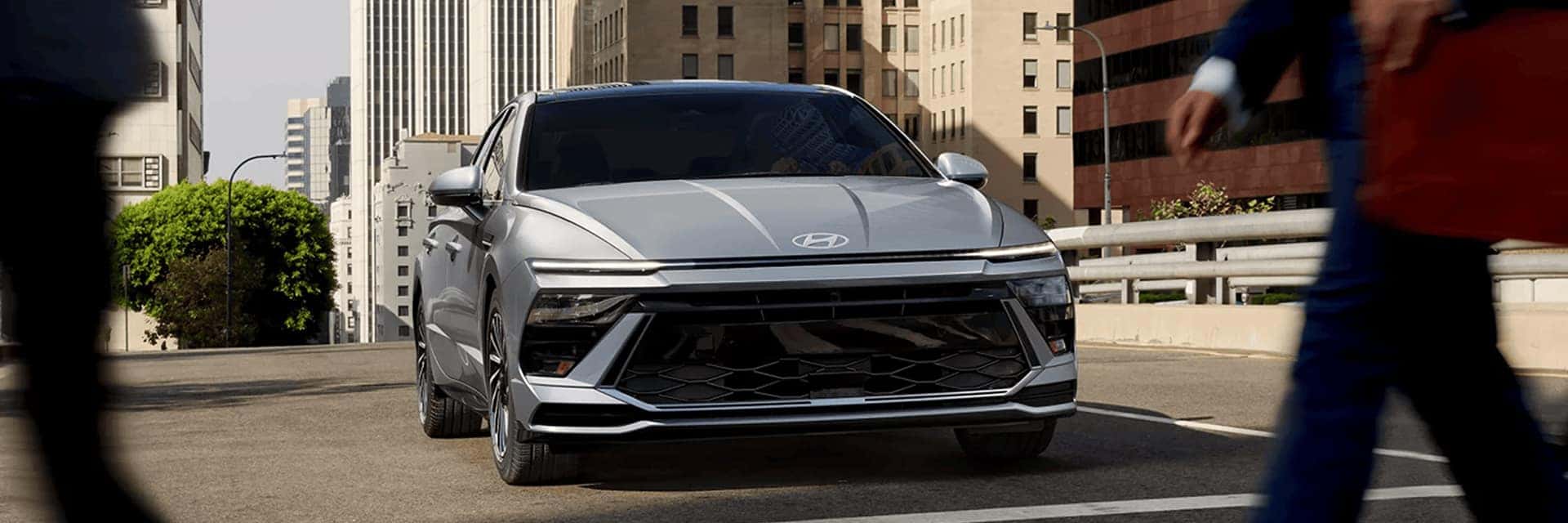 2026 hyundai sonata driving in the city