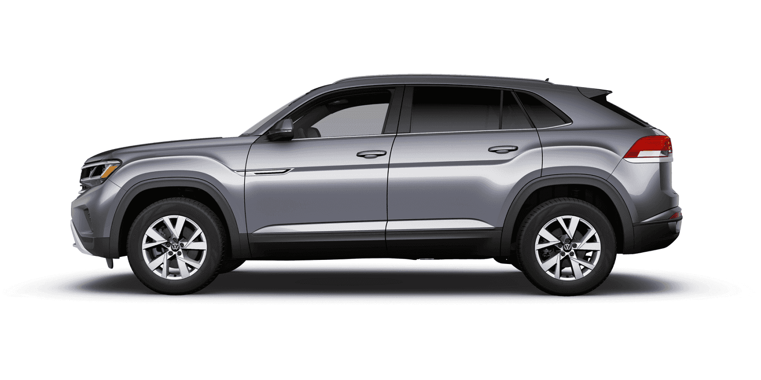 2021 Volkswagen Atlas Cross Sport S in Platinum Gray Metallic with Titan Black Interior