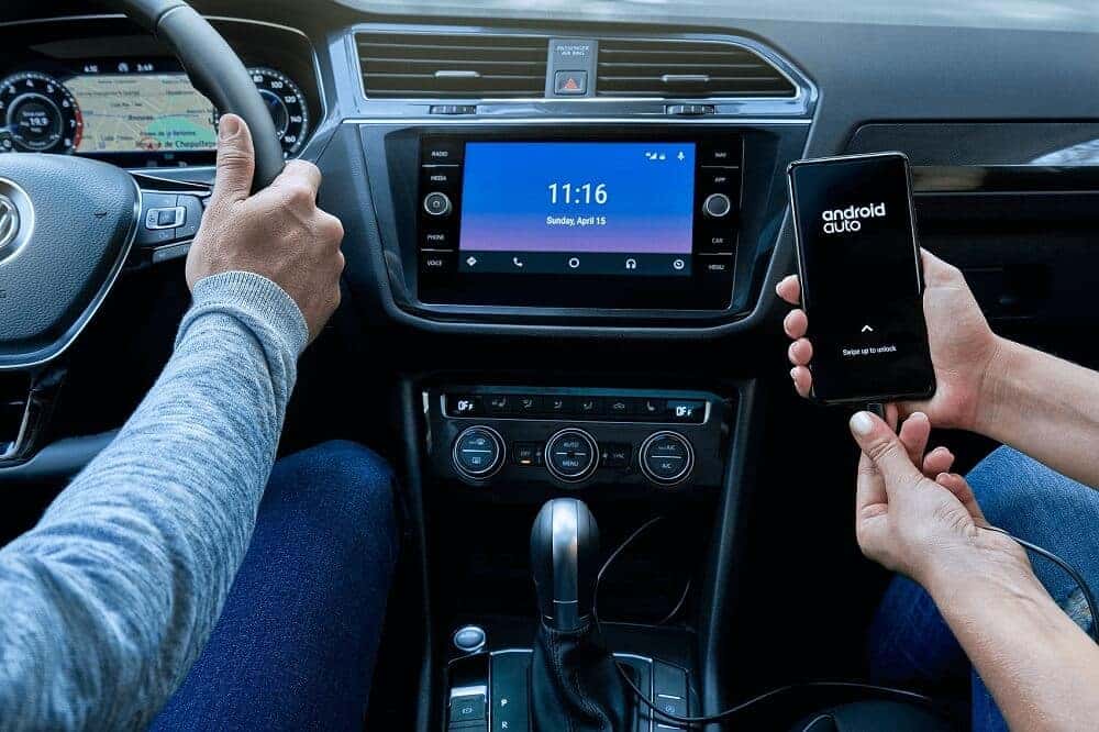 Volkswagen Tiguan with Android Auto™ Technology