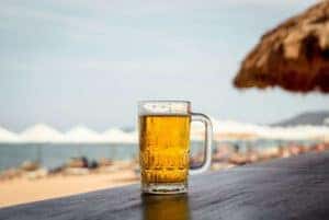 Cold Beer By The Beach