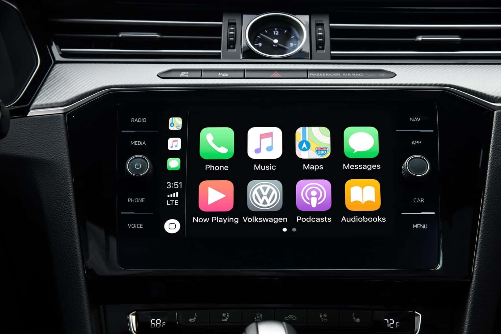 Volkswagen Arteon Interior with Apple CarPlay® Technology