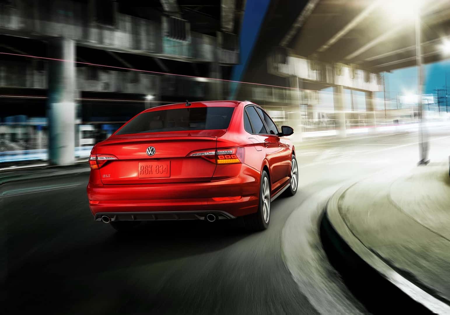 Volkswagen Jetta GLI Driving