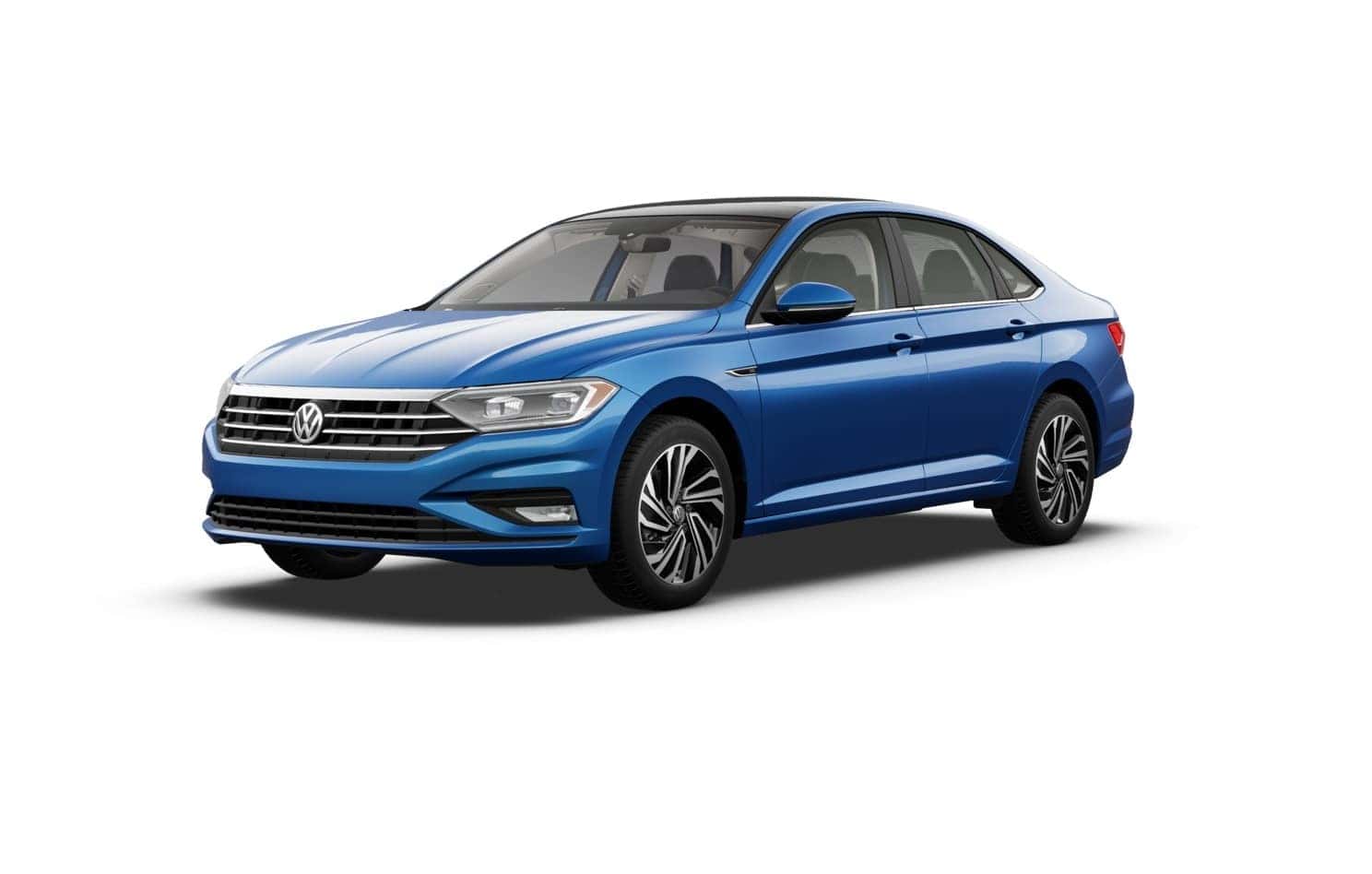  2021 Volkswagen Jetta SEL Premium Silk Blue Metallic 