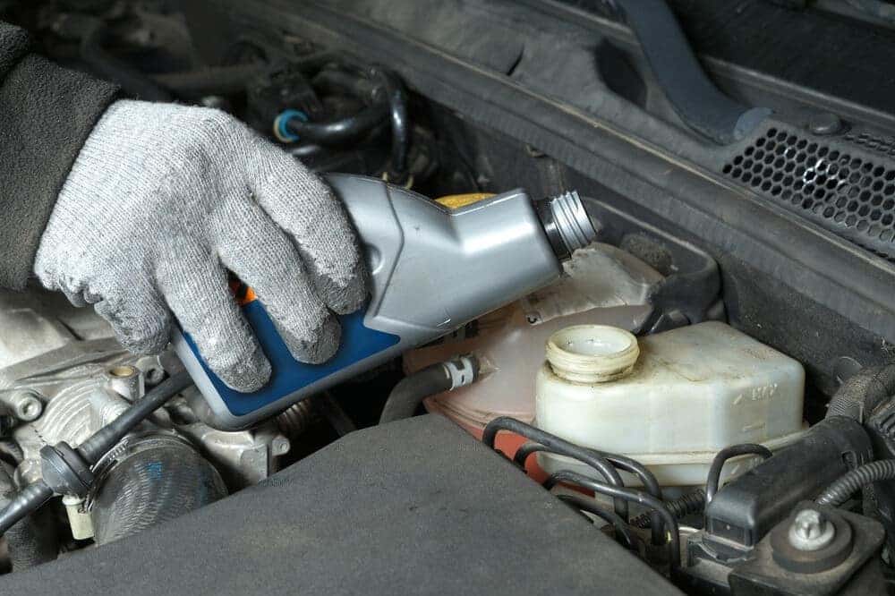 Brake Fluid Pour