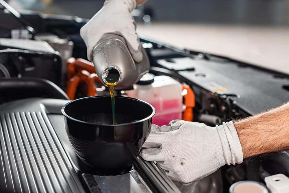 Oil Change at Service Centeer